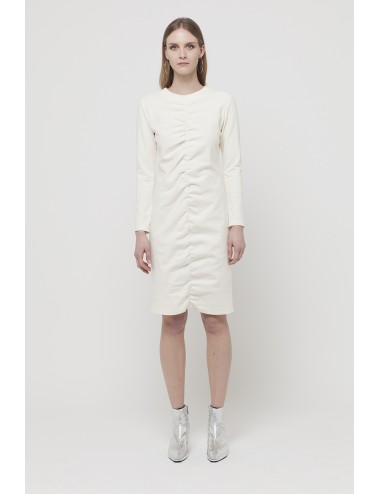 Dress with curl on the belly