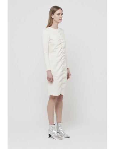 Dress with curl on the belly