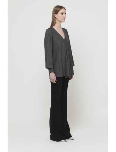 Dark grey Soft jersey maxi t-shirt