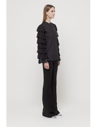 Waves sleeve shirt